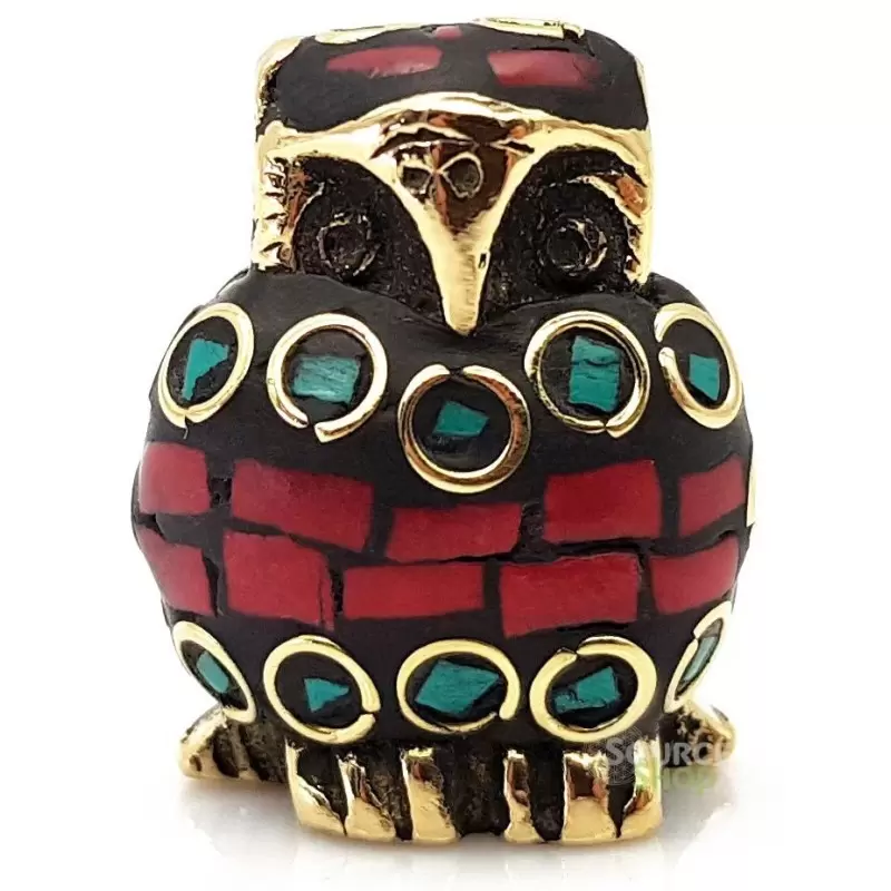 Porte encens hibou - 4.5cm