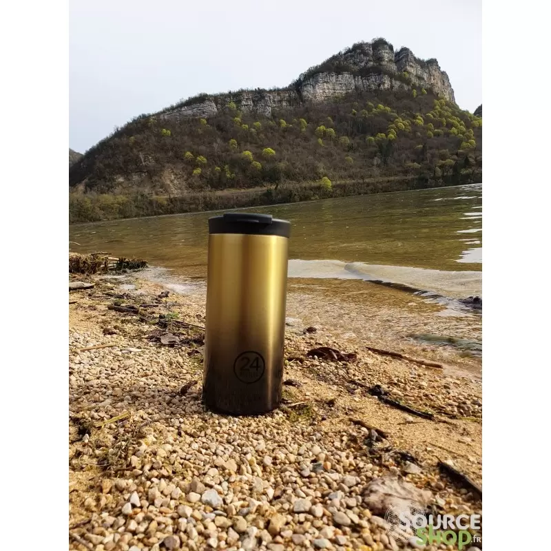 Mug inox isotherme - 600ml - Inox 18/10 - 24Bottles