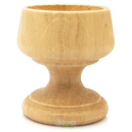 Coquetier en bois de charme du Jura - Artisanal & Local