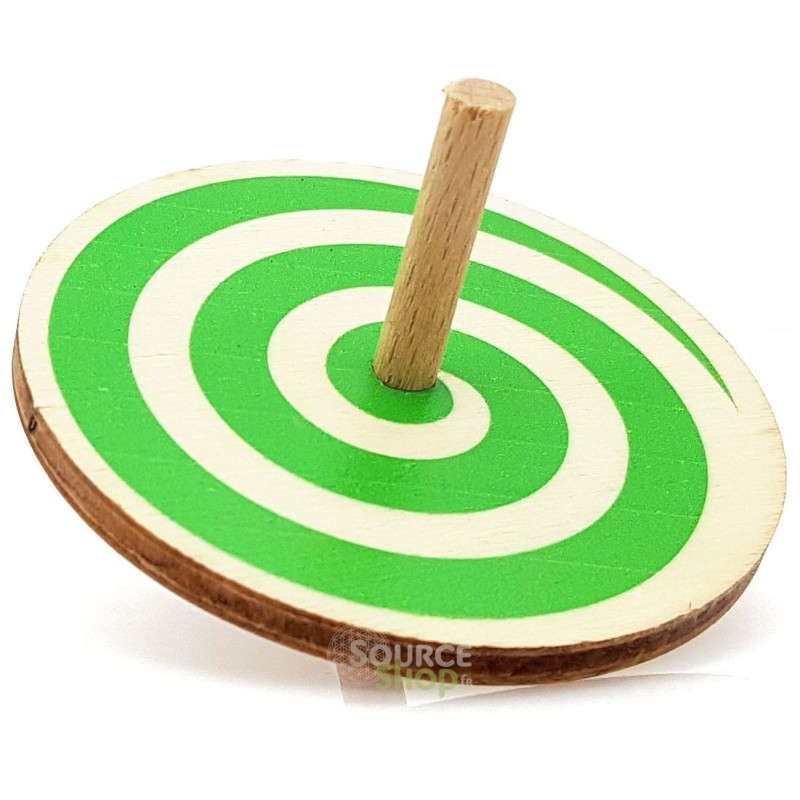 Toupie spirale en bois du Jura - Artisanale & Locale