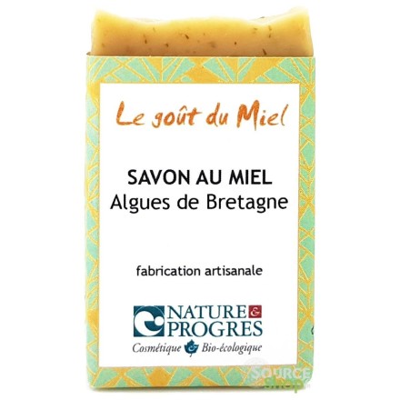 Savon BIO aux algues de Bretagne - sans HE - Le Goût du Miel