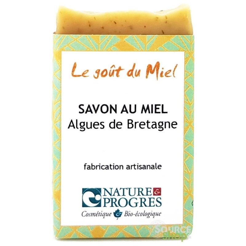 Savon BIO aux algues de Bretagne - sans HE - Le Goût du Miel