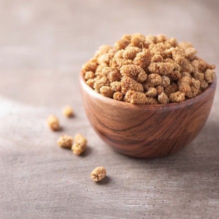 Mûres blanches séchées BIO en vrac - Mulberries