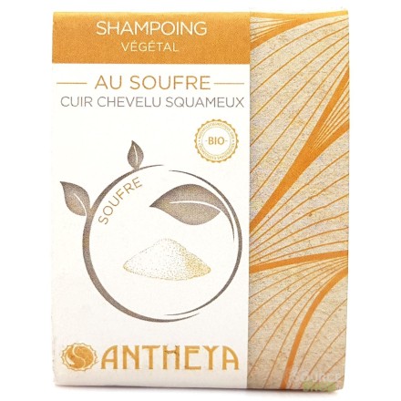 Shampooing solide au soufre BIO - Antheya