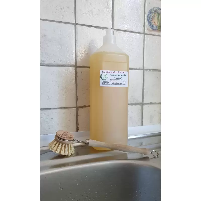 Brosse vaisselle en bois - tête interchangeable - La Droguerie Ecologique