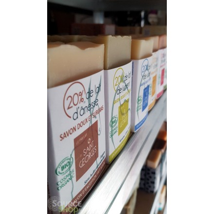 Savon BIO au lait d'ânesse & abricot - orange & romarin