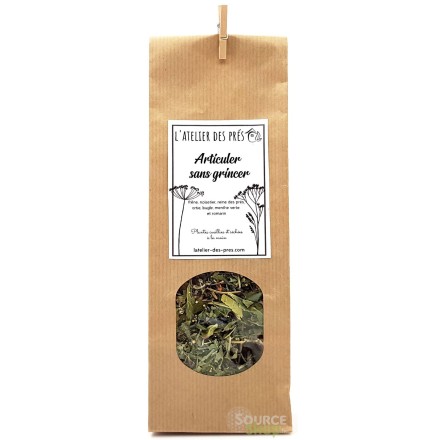 Tisane sauvage "Articuler sans grincer" - Artisanale du Jura