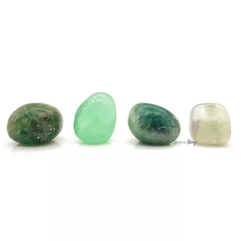 Pierre roulée Fluorite - Qualité AB