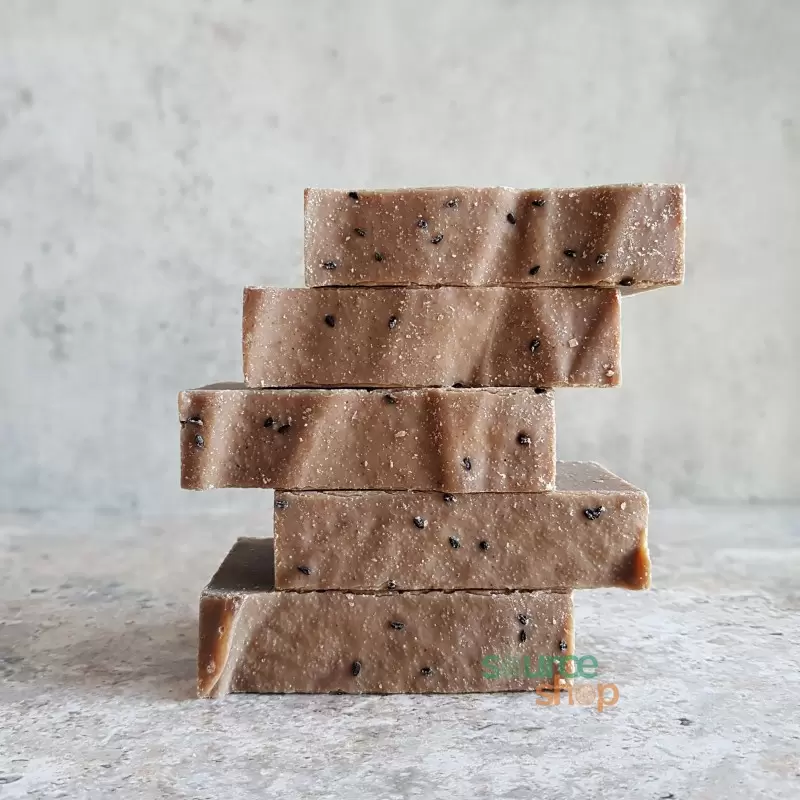 Savon à la nigelle d'Ethiopie & arbre à thé - 135g - Artisanal