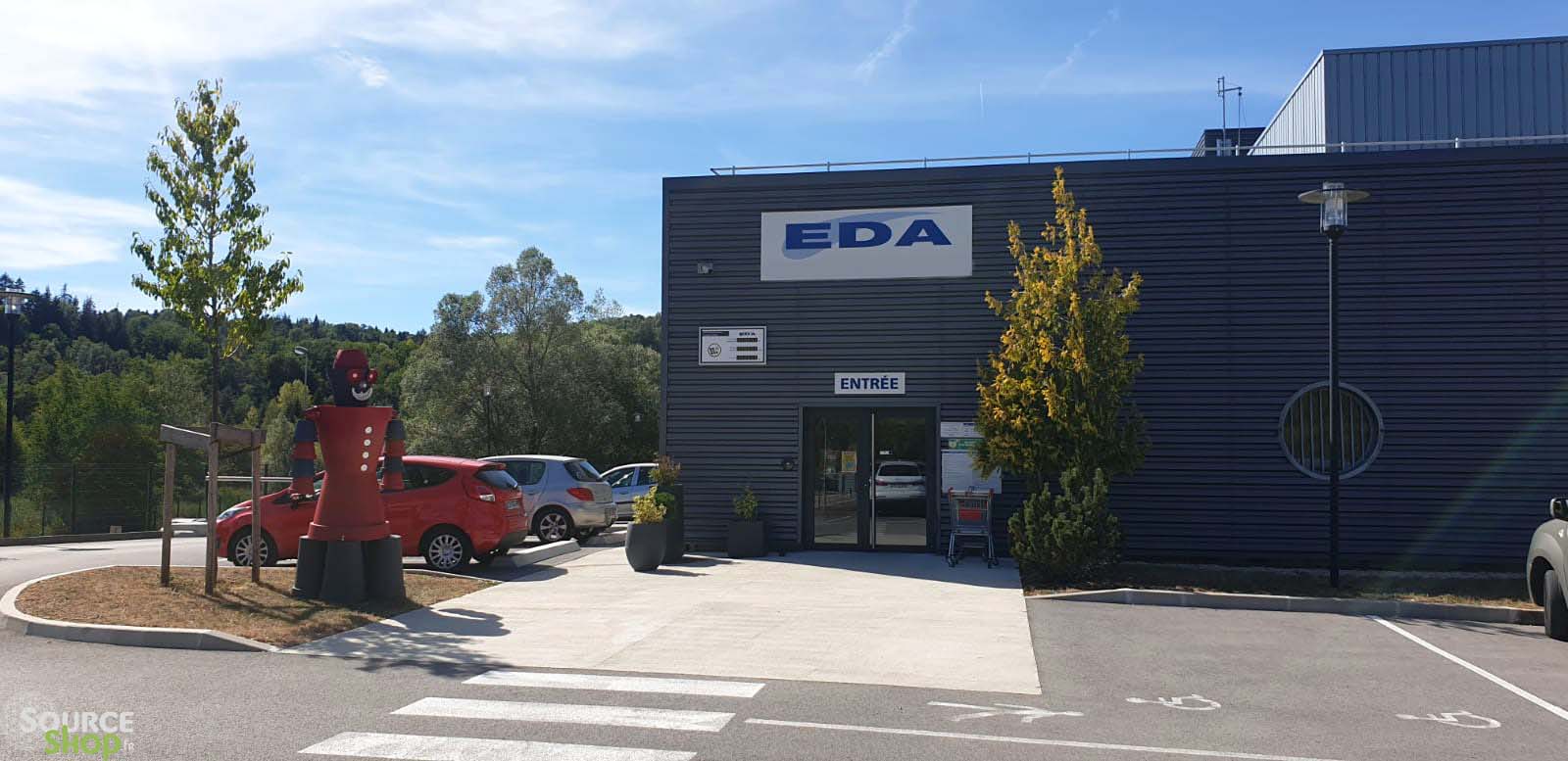 Usine EDA - Circuit court local avec Source Shop
