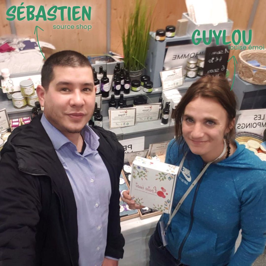 Sébastien Source Shop et Guylou Louise émoi – partenariat circuit court